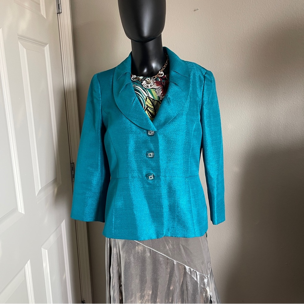Kasper Teal Women's Blazer